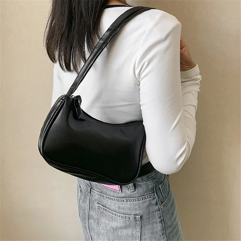 

Street Fashion PU Shoulder Underarm Bag, Chic Tote Bag, Stylish Small Square Bag for Women Daily Gathering Party Work To Wear