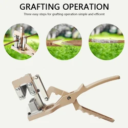 Stainless Steel V-type Thick Graft Fruit Tree Nursery Tools Garden Professional Pruning Machine Pruning Plant Pruning Machine