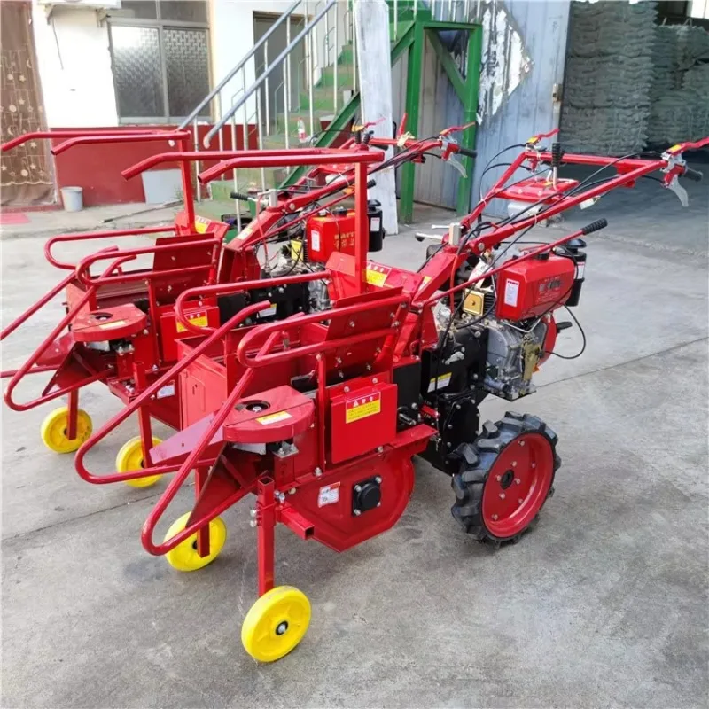 Efficient Chinese Factory Price Mini Combine Corn Harvester