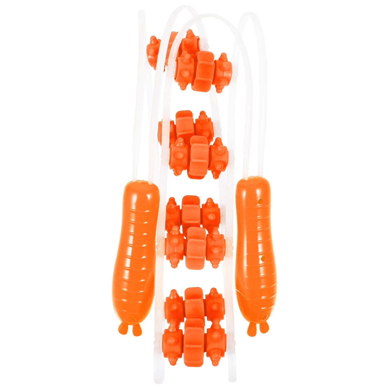 

Portable Back Massager Roller Stick Stress Relief Tool Muscle Body Massage Gym Travel High Grade Silicone Effective Penetration