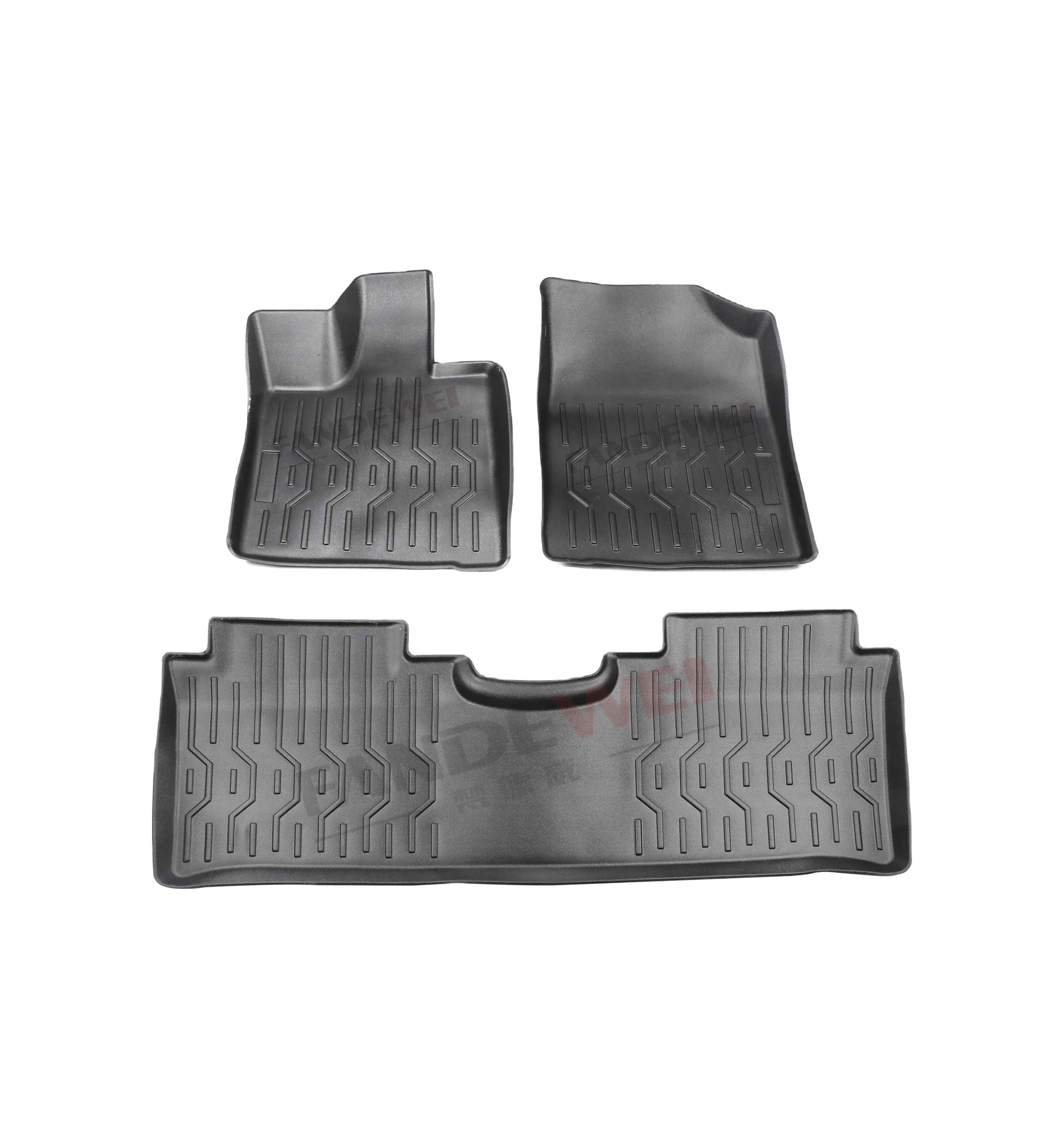 All Weather Hot Sale Tray-type 3D Car Floor Mat Waterproof and Durable Car Mats Auto Parts for Changan UNI-K LHD Use