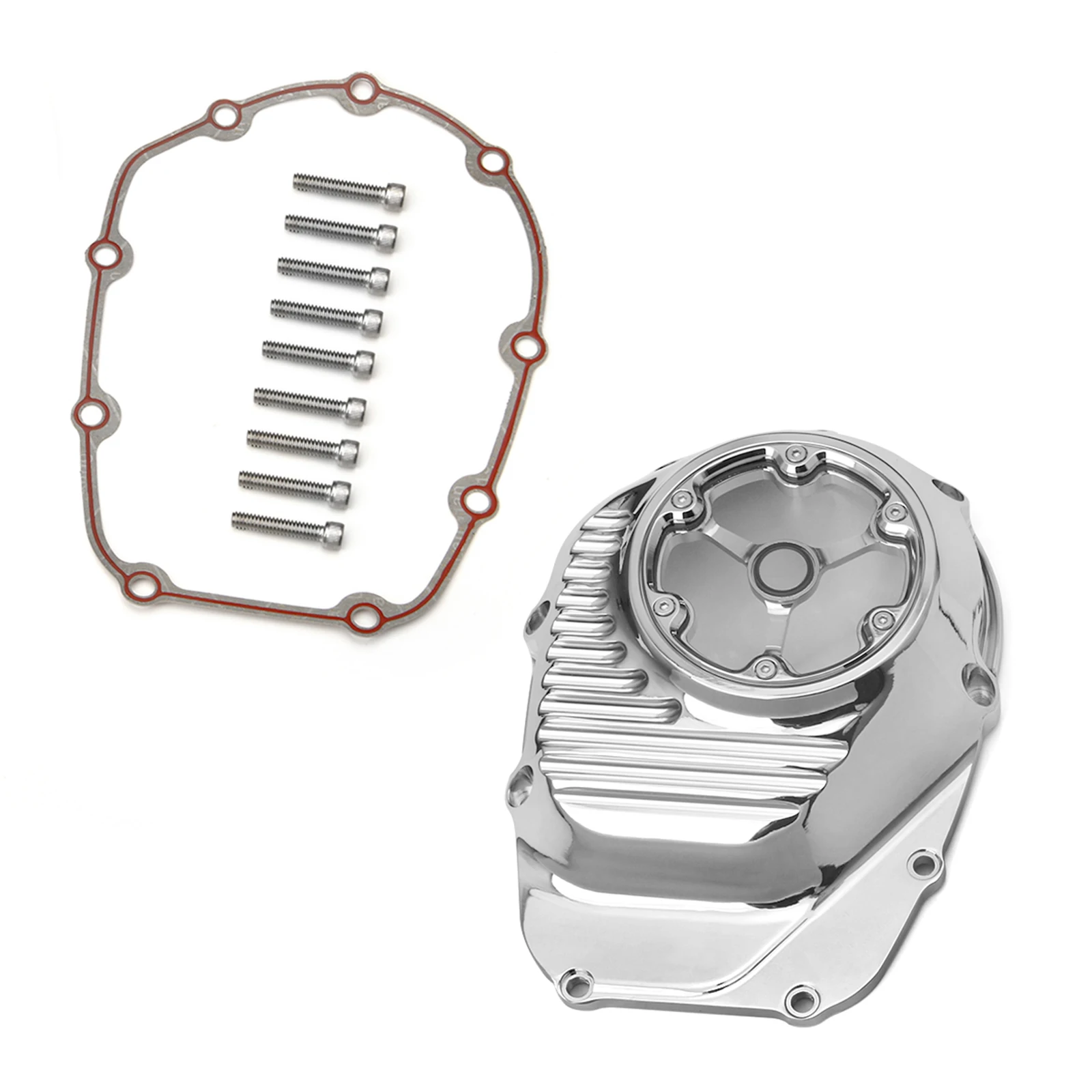 

For Softail Low Rider Street Bob Heritage Road King Street Glide 2017-up Motorcycle Chromed Engine M8 Clarity Cam Cover