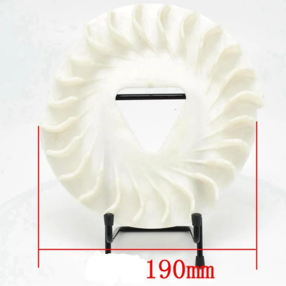 Plastic Cooling Fan 190mm Outer Diameter Replacement Part For GX270 Engine Flywheel Heat Dissipation Lightweight Tool Accessory