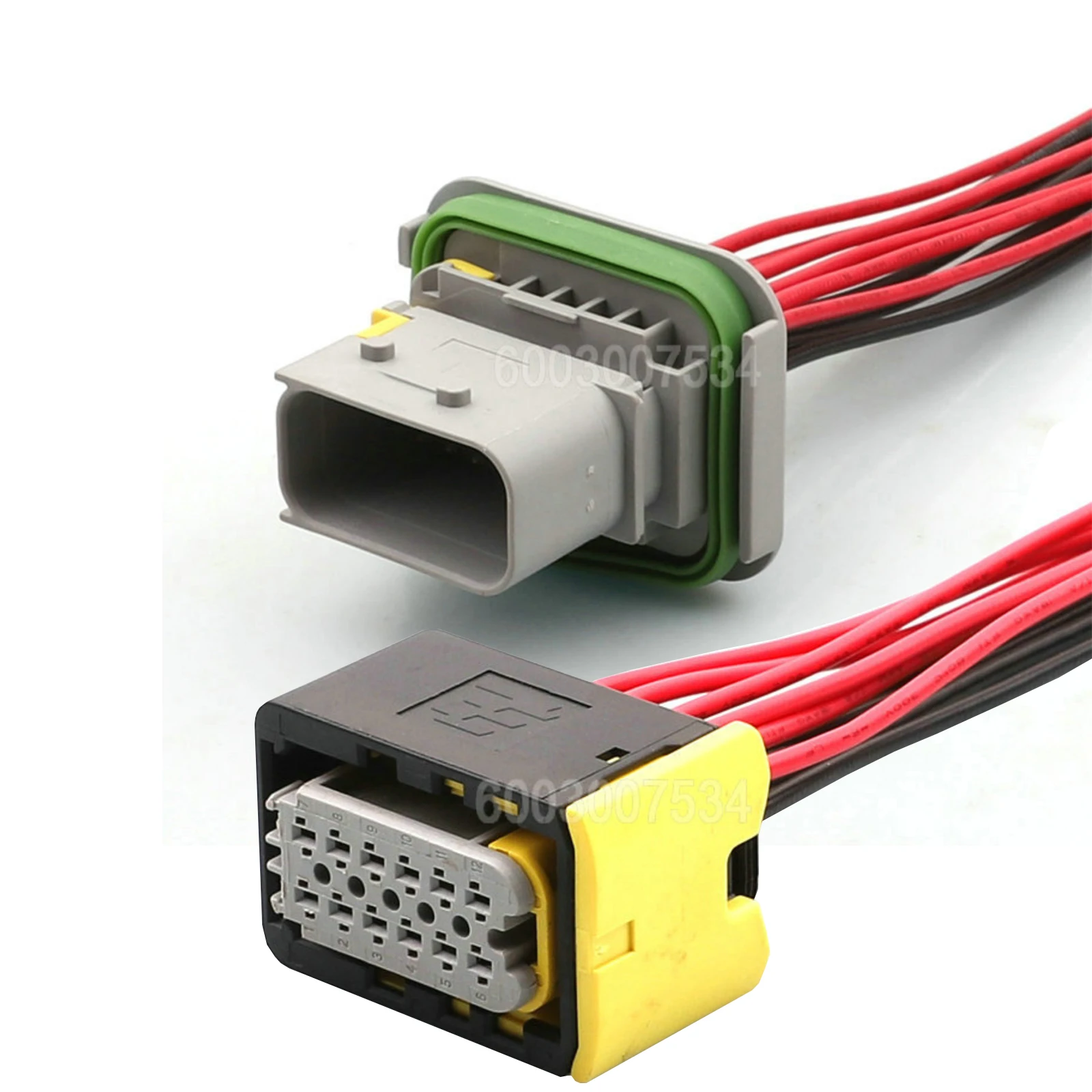 

12 PIN 2-1564520-1 2-1703639-1 Waterproof 1.5mm Series Male Female Connectors Motorcycle Electrical Harnesses Wiring Harness