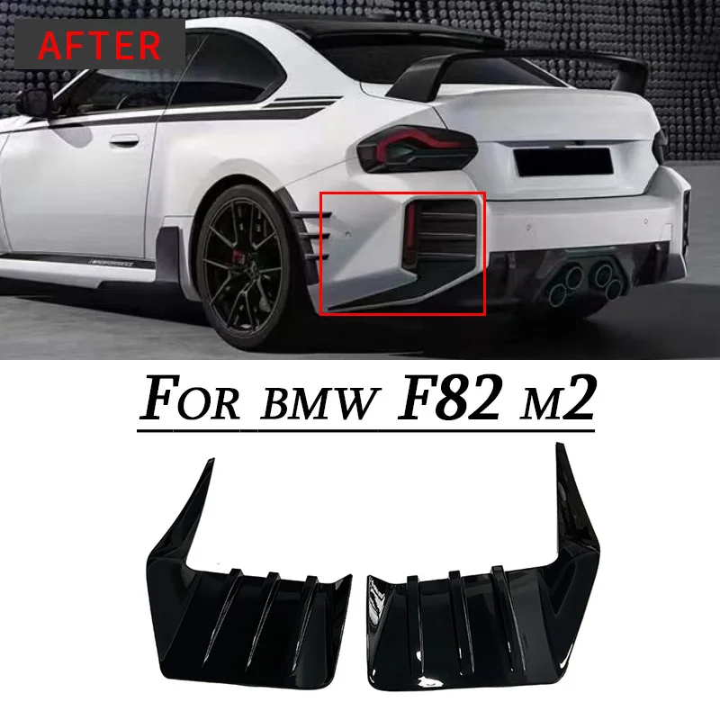 

For BMW 2023-2024 M2 G87 MP Rear Bumper Diffuser Spoiler Lip Trunk Wing Body Kit Splitter Cover Trim