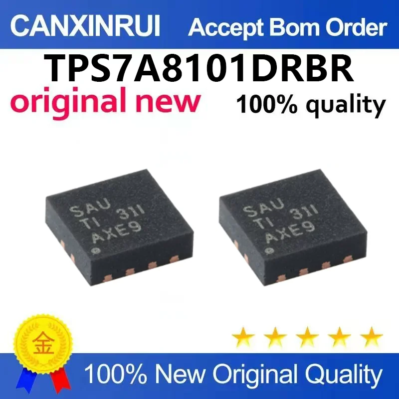 （5pcs-100pcs）Brand new original TPS7A8101DRBR screen printed SAU SON-8 adjustable low voltage drop regulator chip