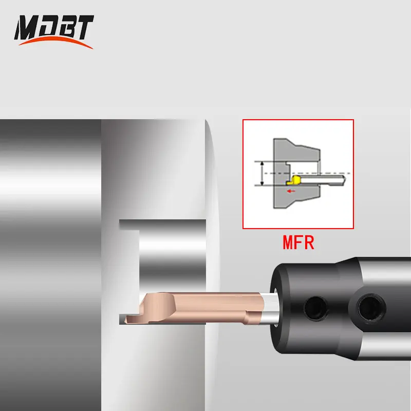 MTR MNR MIR MGR MUR MPR MFR MQR MKR fresa per foratura scanalatura filettatura utensile per foratura rivestito in metallo duro fresa interna per tornio