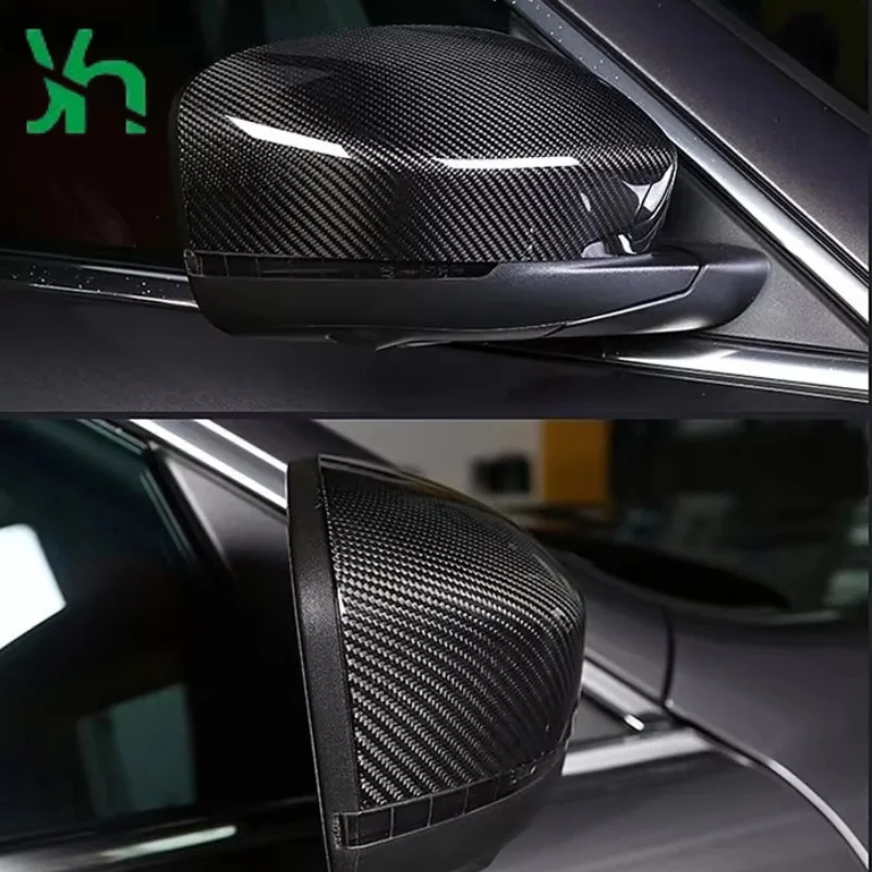 カーボンファイバーリアビューミラー 車外アクセサリー マセラティ ギブリ クアトロポルテ (2017-) サイドミラーカバー