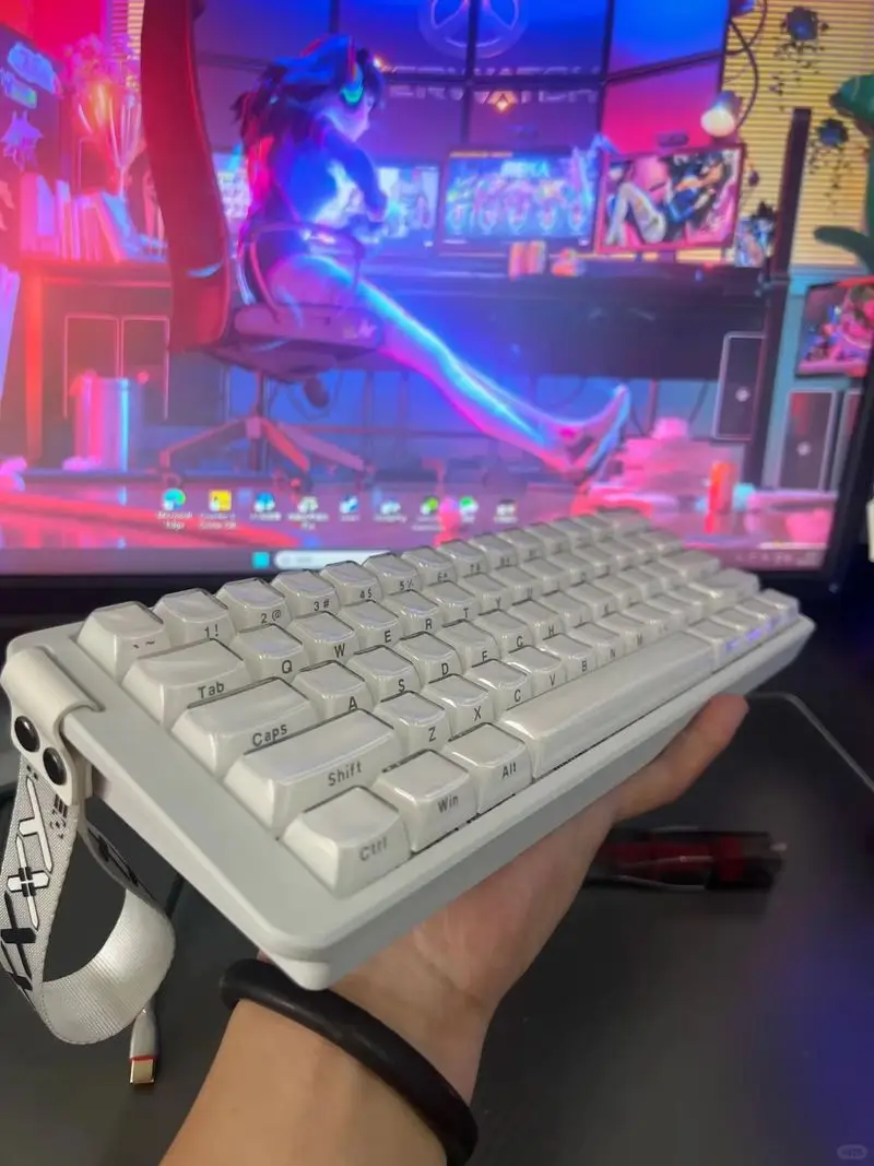 AULA WIN60/68HE لوحة مفاتيح مغناطيسية 8000 هرتز لوحة مفاتيح الألعاب FPS الكمون المنخفض لوحة مفاتيح ميكانيكية قابلة للتخصيص E-sport