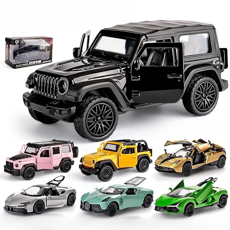 

Модель внедорожника Wrangler Rubicon 1:43 из сплава, украшение, хит продаж, прямые поставки с завода, игрушечная машинка для мальчиков