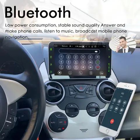 8 best sales car radio ford ka - №4