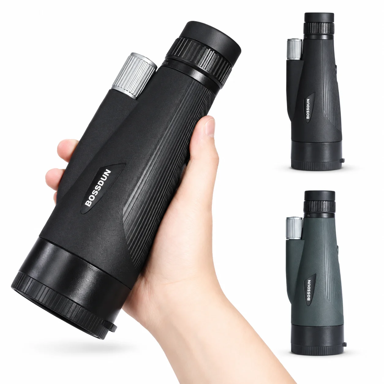 Télescope monoculaire zoom 12-36x60, prisme BAK4, objectif 60 mm, pour l'observation des oiseaux, l'observation de la lune, le camping en plein air, la randonnée