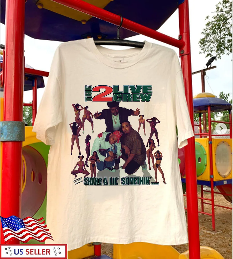 2 Live Crew Shake A Lin Something تي شيرت كامل الحجم S 5XL