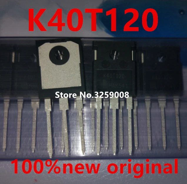 

K40T120 IKW40T120 40A 1200V IGBT TO-247 100%New Original 10piece