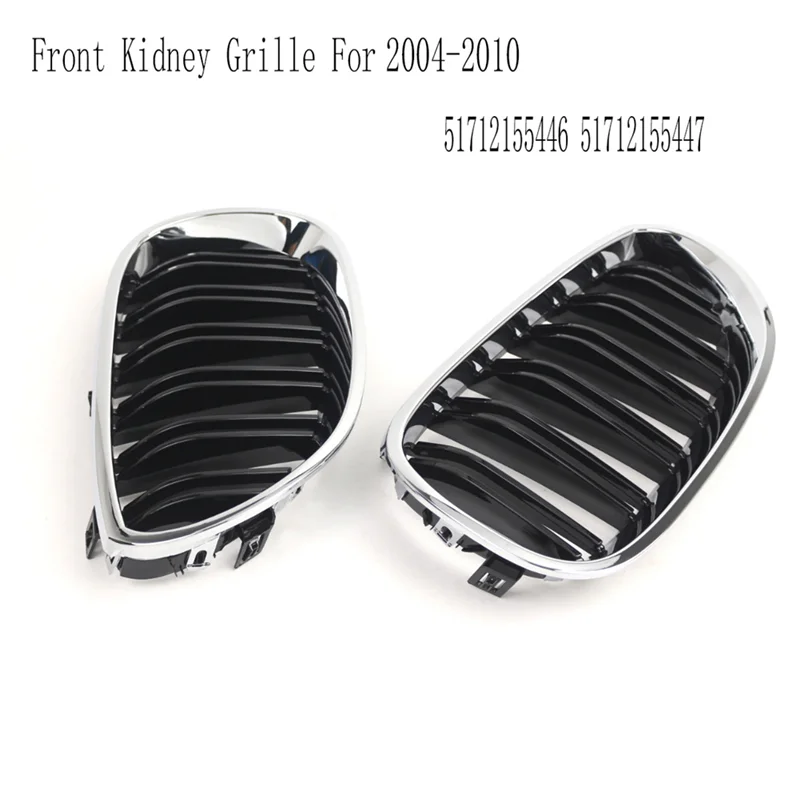 

Передний бампер, решетка почек, гоночные грили для BMW E60, передняя решетка, замена решетки для BMW E60, аксессуары-A02G