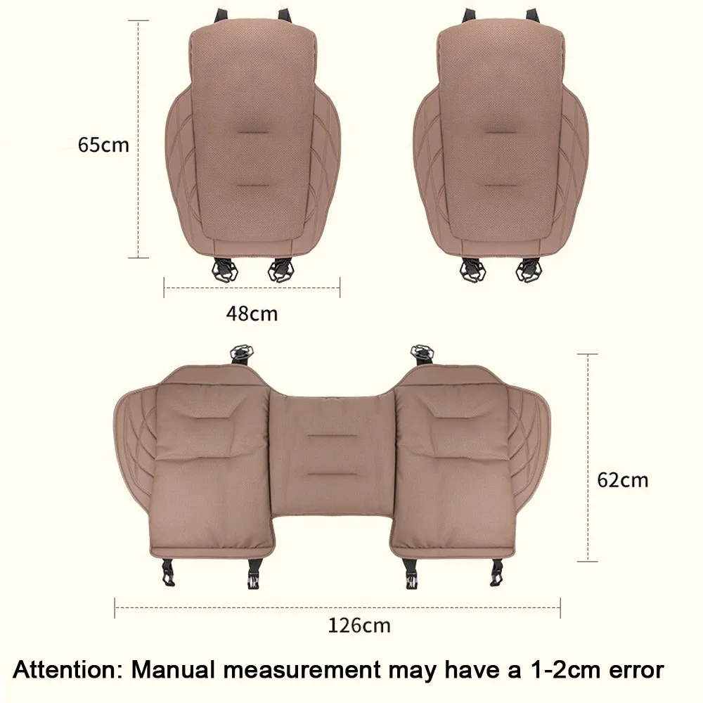Car Seat Covers Ventilated Leather All Season Car Seat Cushion Protector Pad For Audi A1 A3 A4 A5 B6 B7 A6 A7 C5 Q3 Q5 Q7 RS5 S5