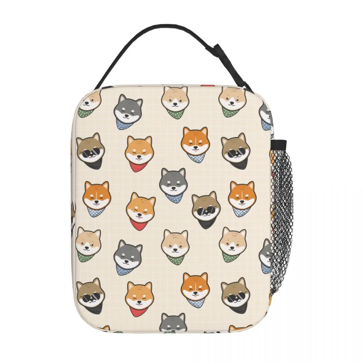 

Cute Adorable Kawaii Japanese Dog Thermal Insulated Lunch Bags for Picnic Portable Food Bag Container Cooler Thermal Lunch Boxes