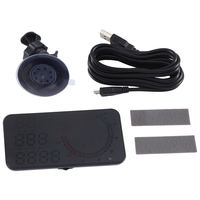 NEW-G11 HUD Head-Up Display GPS Car Display Speeding Alarm Driving Speed Universal Black Easy To Use