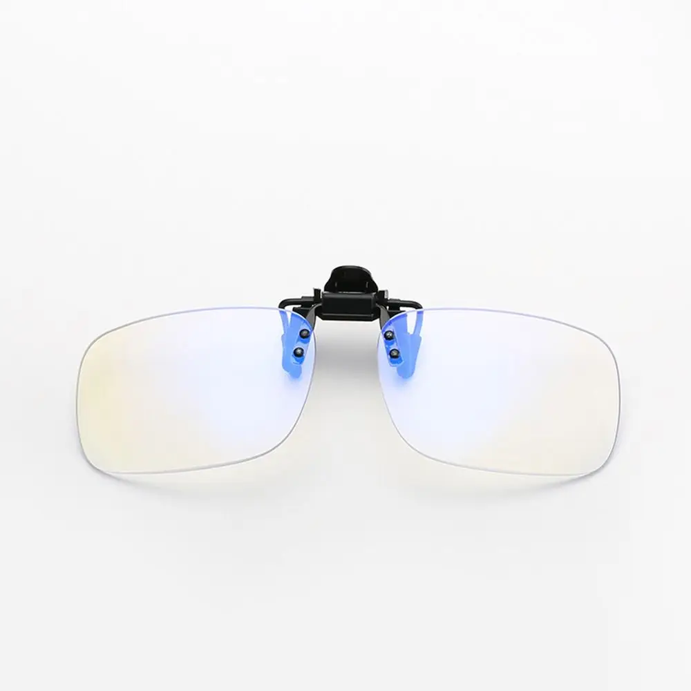 Ultra-light Clip Presbyopic Glasses Flip Up Down with Clip Reading Glasses Optical Lenses Rimless Magnifying Glasses For Reading