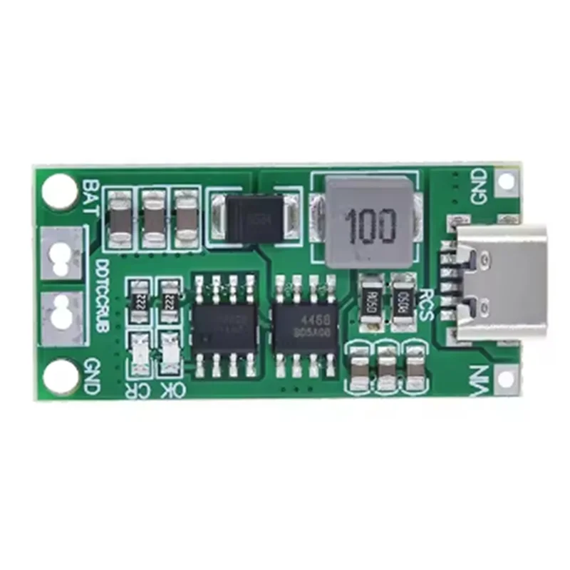 

Y45A-5PCS 3S 2A Type-C Step-Up Boost Lipo Polymer Li- Charger 18650 Lithium Battery