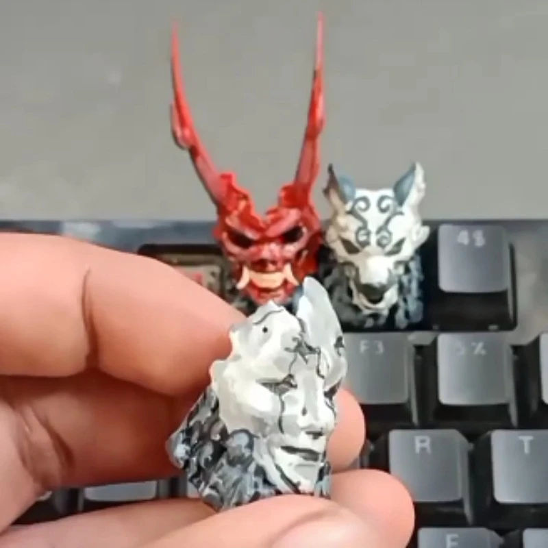 

Black Myth: Wukong Series Gaming Anime Keycaps 3D Resin Custom Key Caps Mechanical Keyboard Keycap PC Gamer Keyboard DIY Gifts