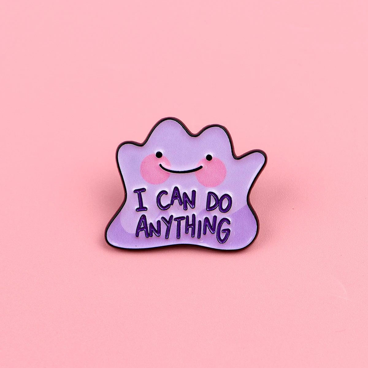 9 Stück/Set I CAN DO ANYTHING Niedliche lila Elfen-Emaille-Anstecknadeln, coole Spiel-Brosche, Rucksack-Revers-Abzeichen, Schmuckzubehör, Geschenk für Freunde – Detail 4