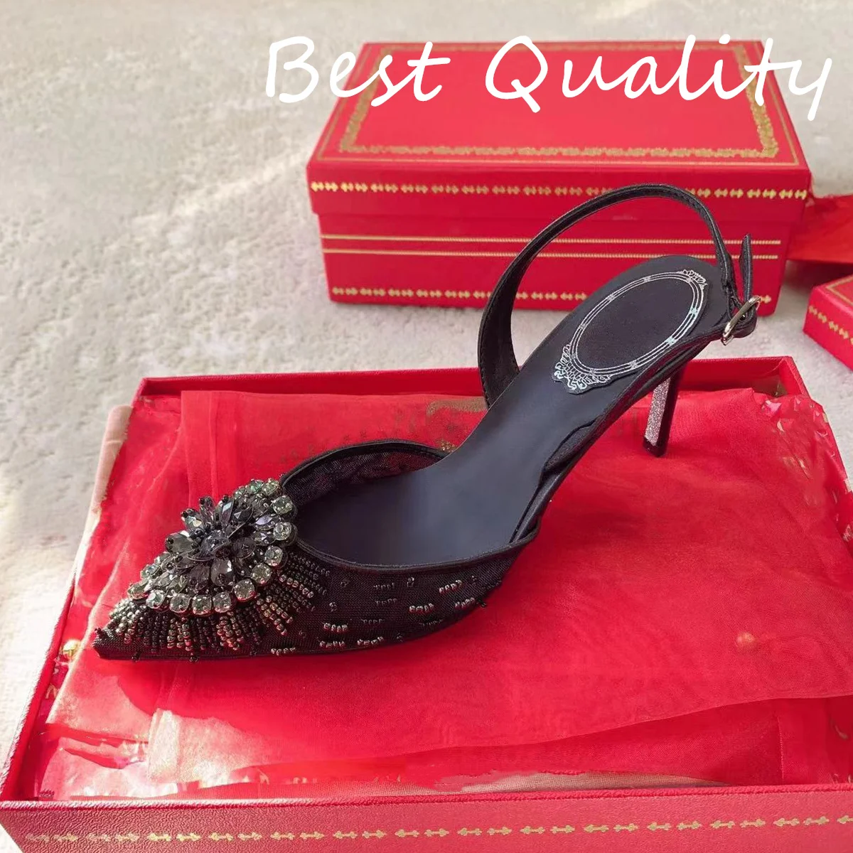 

Summer Women's Autumn Genuine Leather Snake Shaped Elastic Shiny Sharp Pointed Slender Heel Sexy Party Dress Shoes