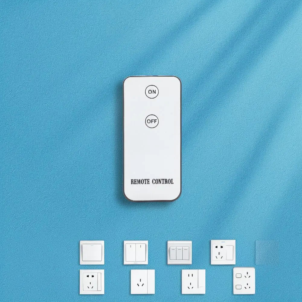 Electric Wall Switch Remote Pusher Smart Home Lighting Control System Easy Setup Wireless Button For Bedroom House Living
