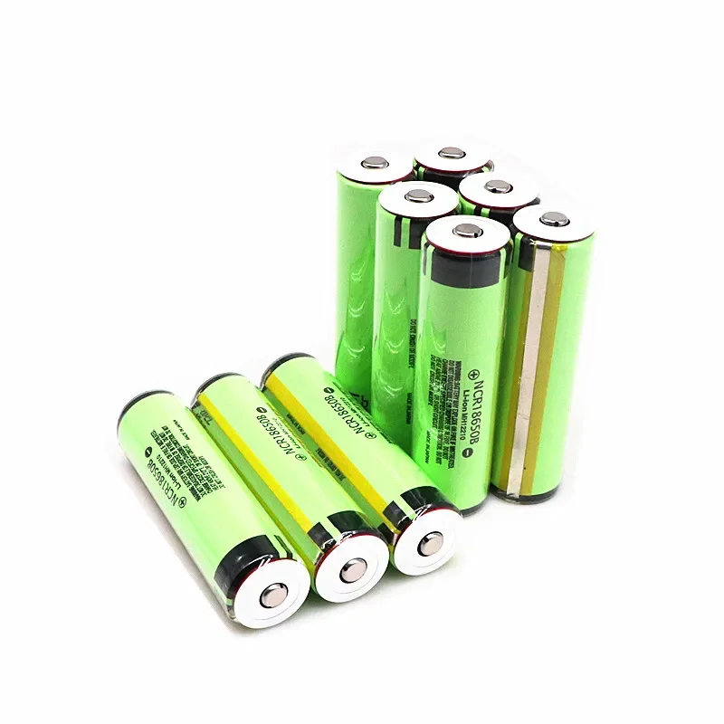 Original protegido 18650 3.7 V 3400 mAh NCR18650B batería recargable de baterías de uso Industrial  marca de la batería y el ti