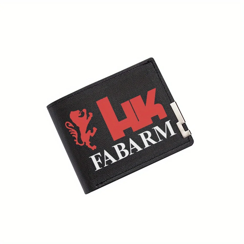 

Логотип Лев Гонконга FABARM, огнестрельное оружие, мужской кошелек с принтом, простой современный стильный деловой кошелек для отца, бойфренда, рождественского любовника