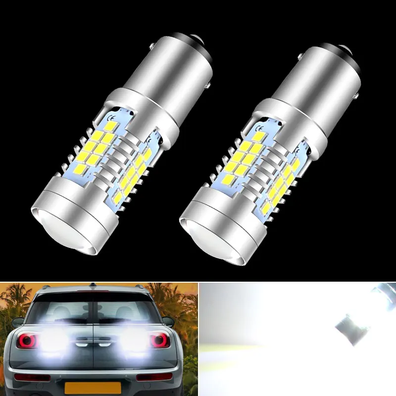 2pcs LED Reverse Light P21W BA15S Canbus For Mini Cooper R50 R53 F55 F56 R56 Clubman F54 R55 F57 R57 Countryman F60 R60 R61