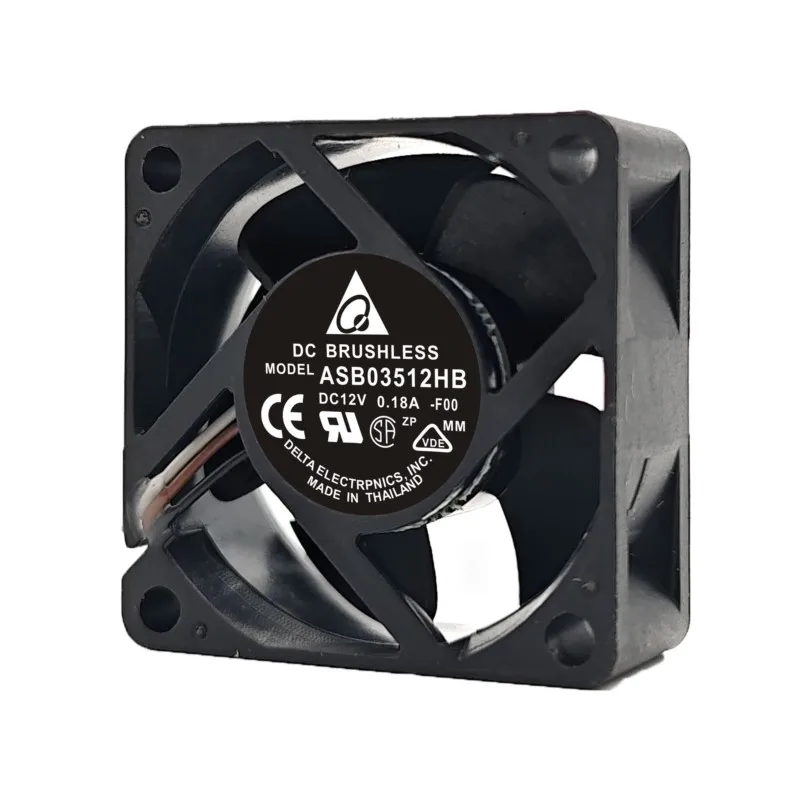 For Delta ASB03512HB 35x35x15mm DC 12V 0.18A Micro Projector Cooling Fan High Speed