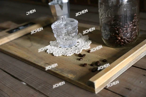 Съемная доска и поднос ручной работы HV, деревянный декор для стен