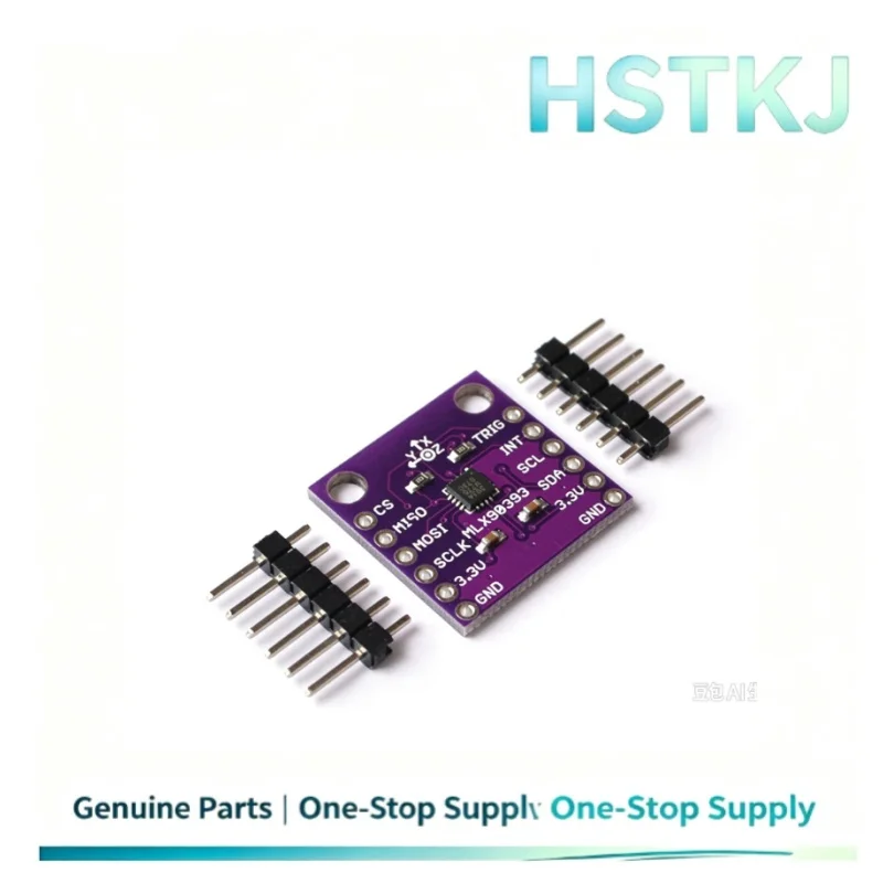 Original 90393 MLX90393 digital 3D Hall sensor displacement angle rotation 3D position