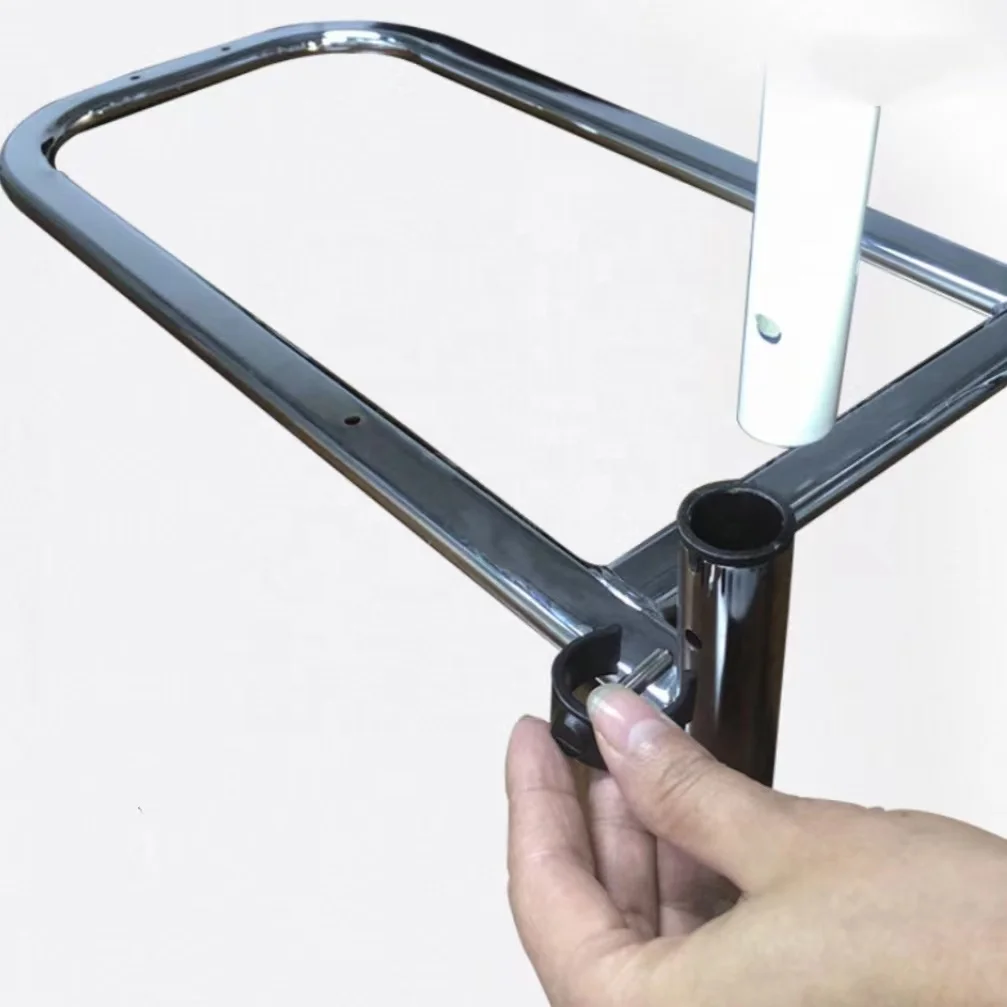 Accoudoir de chevet pour personnes âgées, rehausseur de chambre à coucher, support de retournement, main courante en aluminium renforcé en forme de U