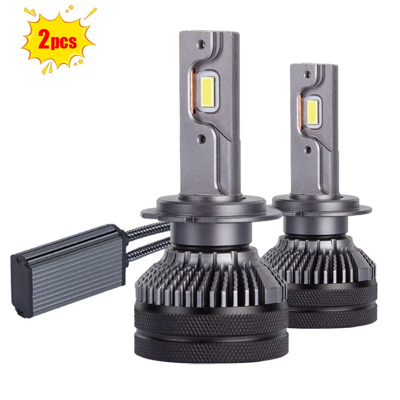 

2 шт. K5C 4300K 110W H7 H4 светодиодные лампы с двойной медной трубкой 3000K для автомобиля H1 H11 HB3 9005 HB4 9006 светодиодные фары