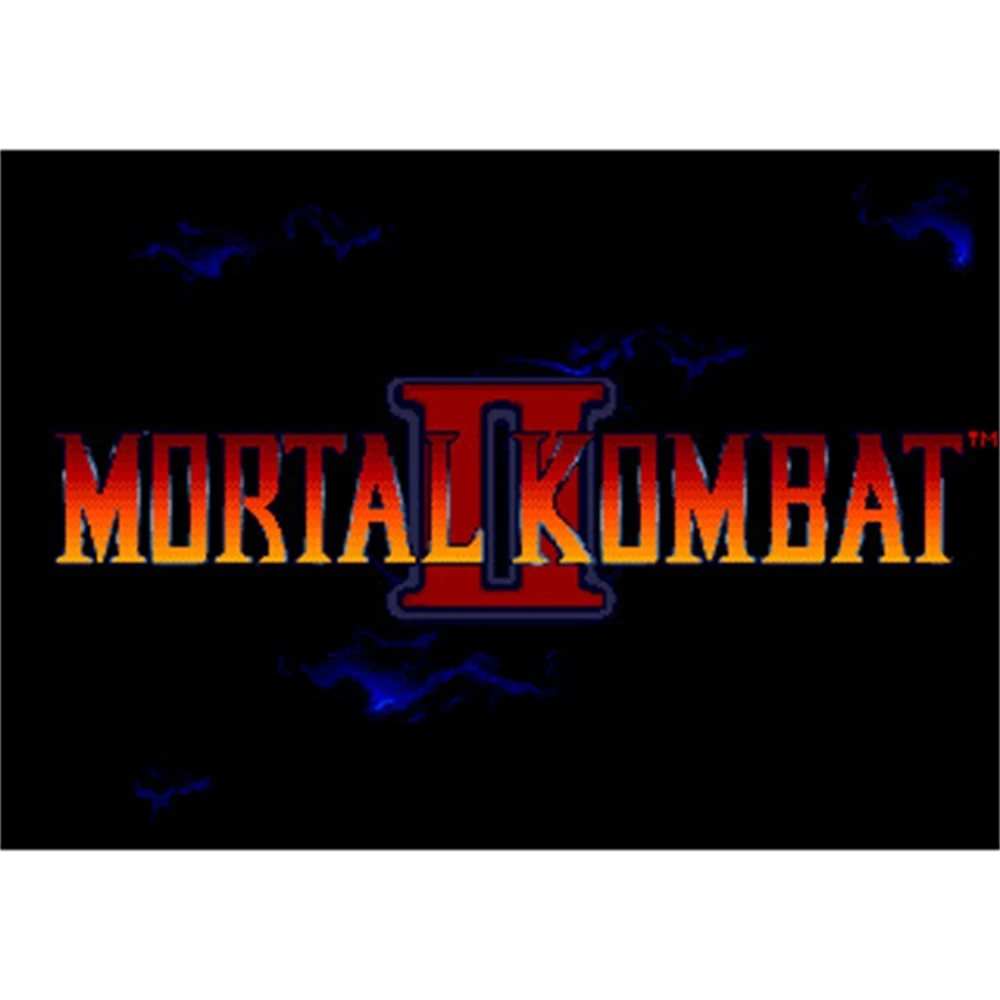 Mortal Kombat 2 Game Card 16bit MD Cart For Sega Mega Drive For Genesis Free Shipping