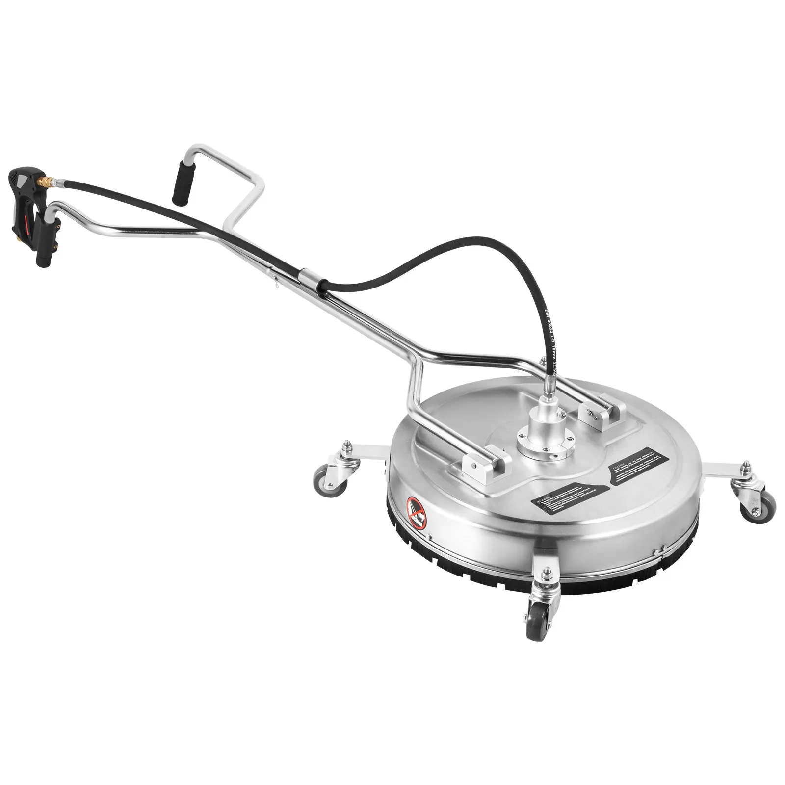 SIHAO Surface Cleaner 18 Inch Flat Surface Cleaner for Pressure Washer 4000psi Pressure with 3/8 Quick Connector Surface Cleaner