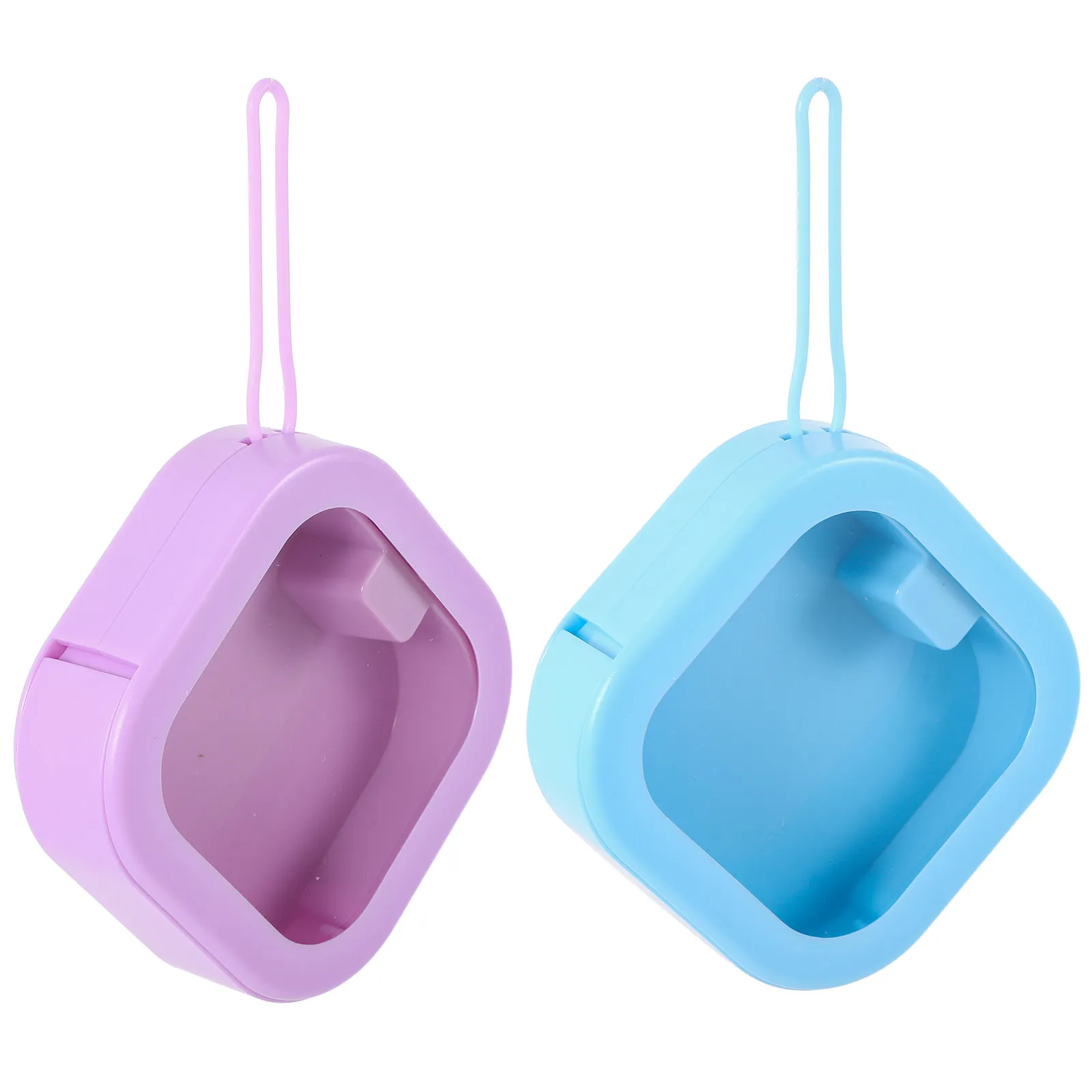 

Набор из 2 портативных органайзеров для украшений: маленький дорожный футляр для ювелирных изделий, галстуков, серег и браслетов для девочек и женщин