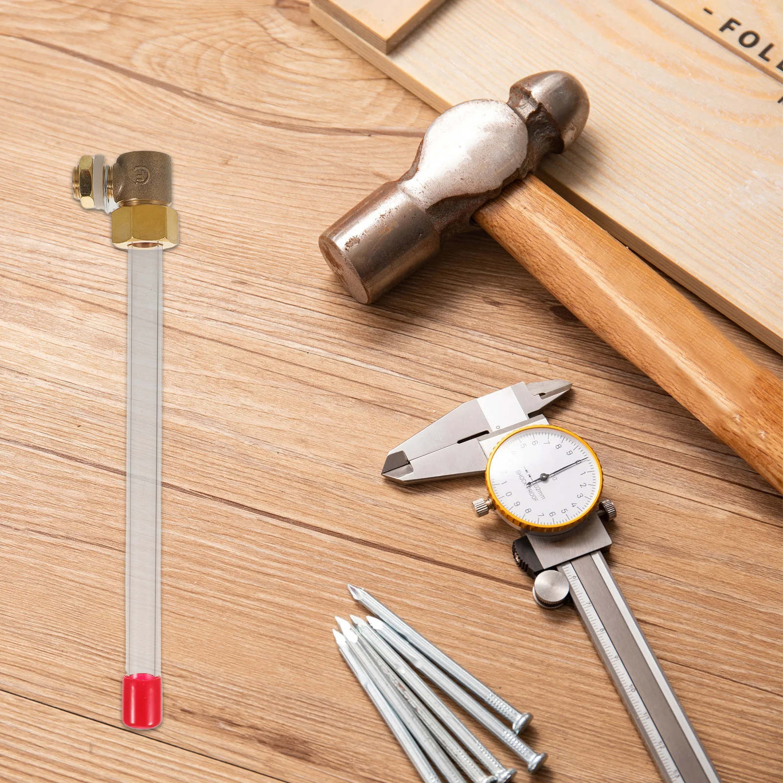 

Acrylic Liquid Level Gauge High Transparency Boiler Water Tank Indicator Visual Tank Level Gauge for Fire Fighting Pool Accurate