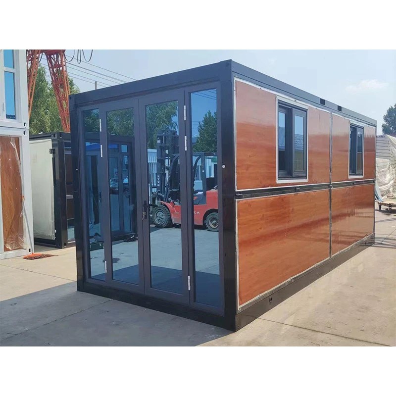 Low Price Australian Customized Modular Expandable Container 2 Bedroom With Toilet Prefab Homes Expandable Container House