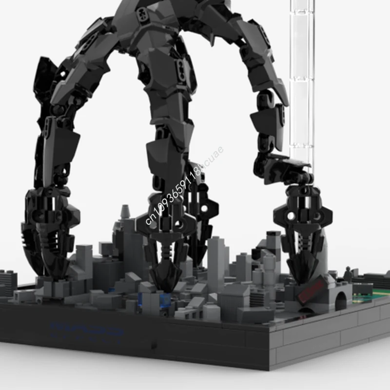 1274 stücke MOC MASS EFFECT SOVEREIGN Raum Modell Bausteine Kinder idee Ziegel handwerk spielzeug Montieren Weihnachten geschenke