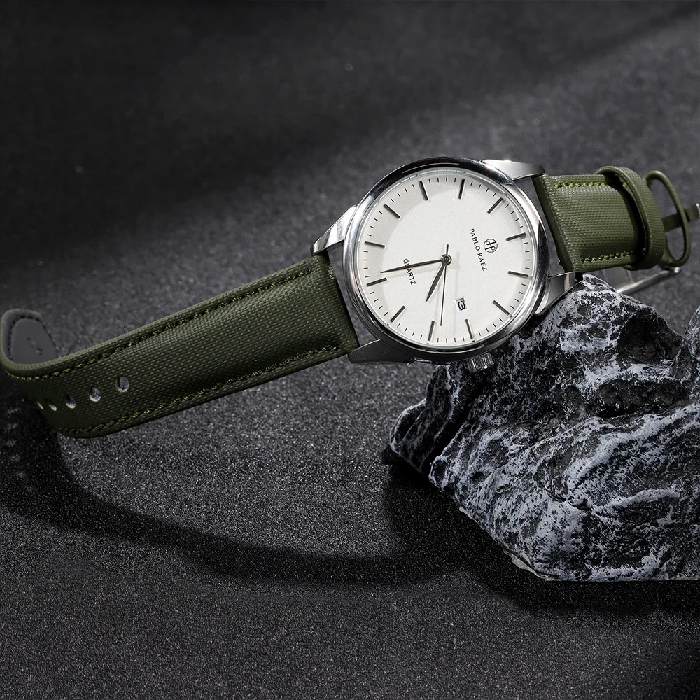 20mm 22mm Tropic Sailcloth Nylon Watch Strap Sport Quick Release Wristband Waterproof Bracelet with Butterfly Buckle Accessories