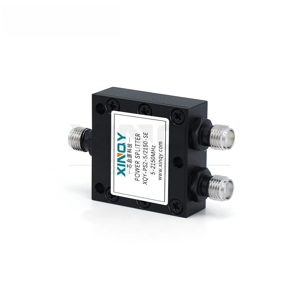 XINQY factory direct sales of one-point and two-point power divider 5-2150MHz ferrite power divider SMA connector