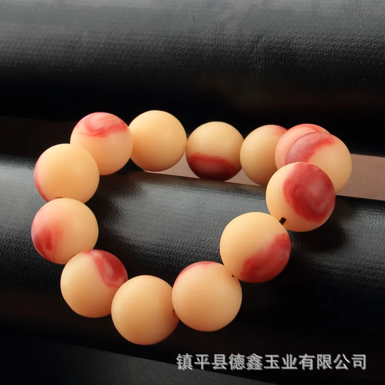 Tibetan Camel Bone Bracelet 1 Bead Bucket Bead Bracelet
