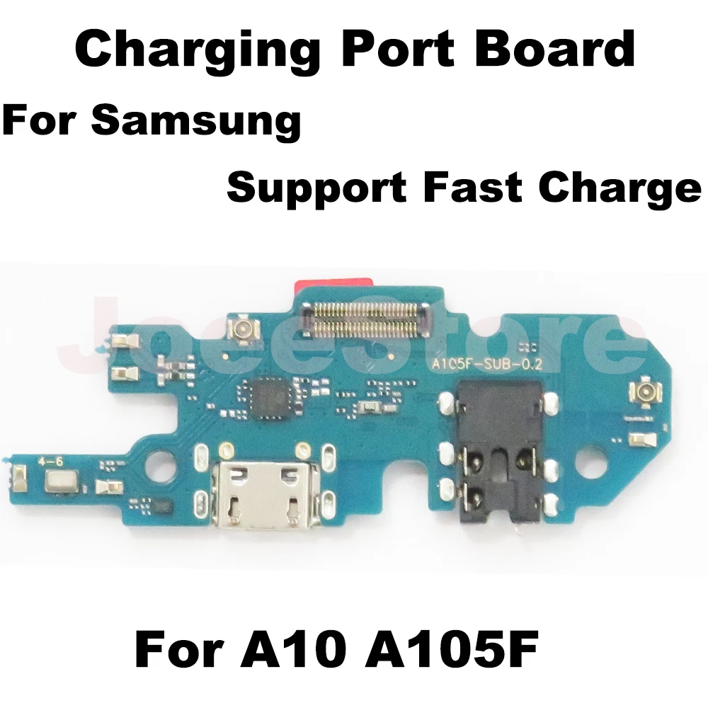 Charging Port Board For Samsung A51 A50 A31 A11 A01 A10 A02S A03 A30 A22 Microphone Module USB Fast Charge Connector Flex Cable