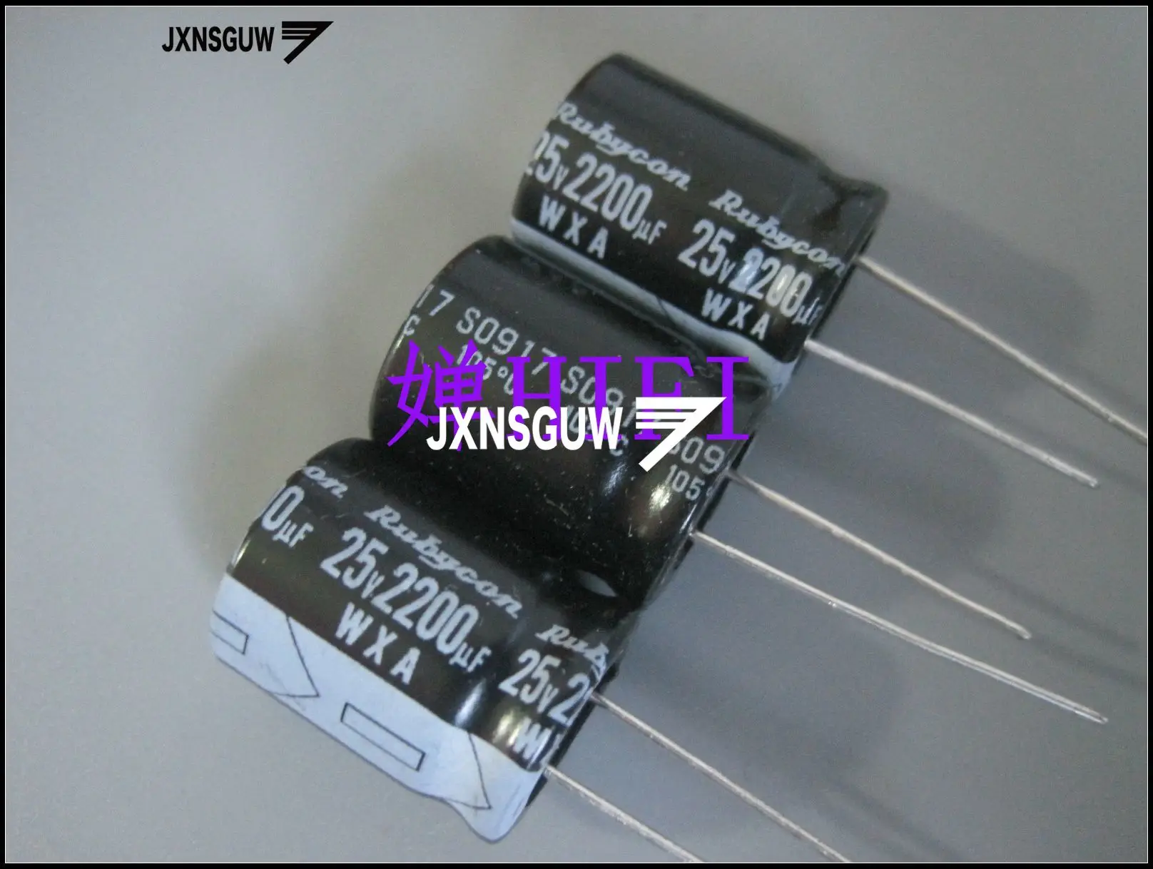 10PCS/20PCS NEW RUBYCON WXA 25V2200UF 16X20MM Aluminum electrolytic capacitors 2200uF/25v 105 degrees 2200UF 25V