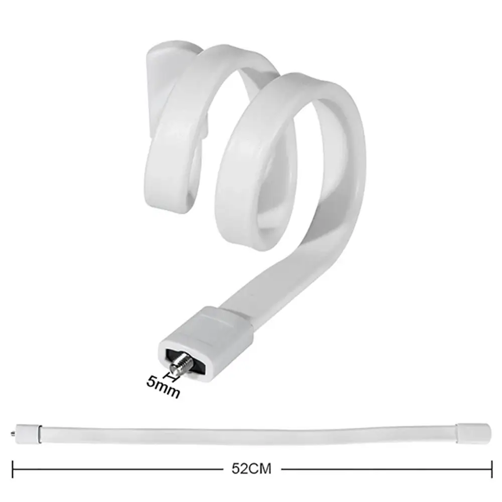 1/4 In Thread Gooseneck Camera Holder Silicone Selfie Snake Creative Bracket Crib Support Monitor Bracket Baby Monitor Bracket