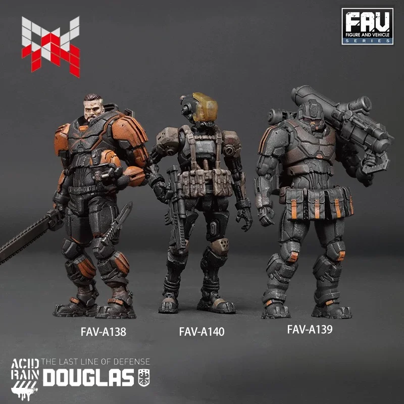 

Предзаказ: Новые модели Acid Rain War FAV-A138 Douglas, A139 Wolfhound, A140 Shadow Puppet Soldier, коллекционная фигурка 1/18, подарок