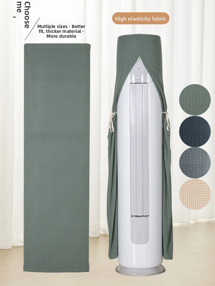Dustproof Cover for Split Type Air Conditioner Cylinder Shape Stand Type Can Be Used without Removing the Cover Home Use
